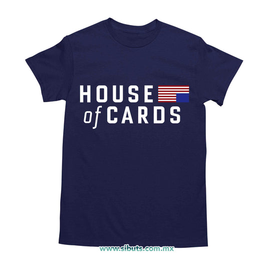 Playera Hombre House Of Cards