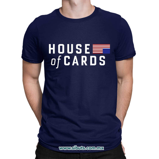 Playera Hombre House Of Cards