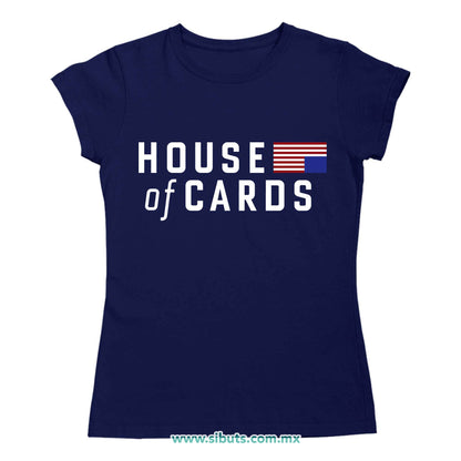 Playera Mujer House Of Cards