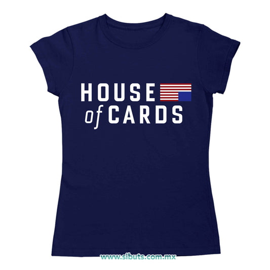 Playera Mujer House Of Cards