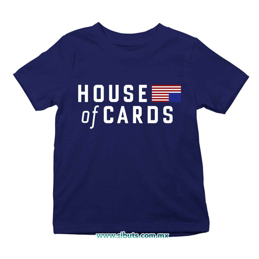 Playera Niño House Of Cards