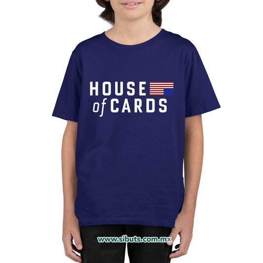 Playera Niño House Of Cards