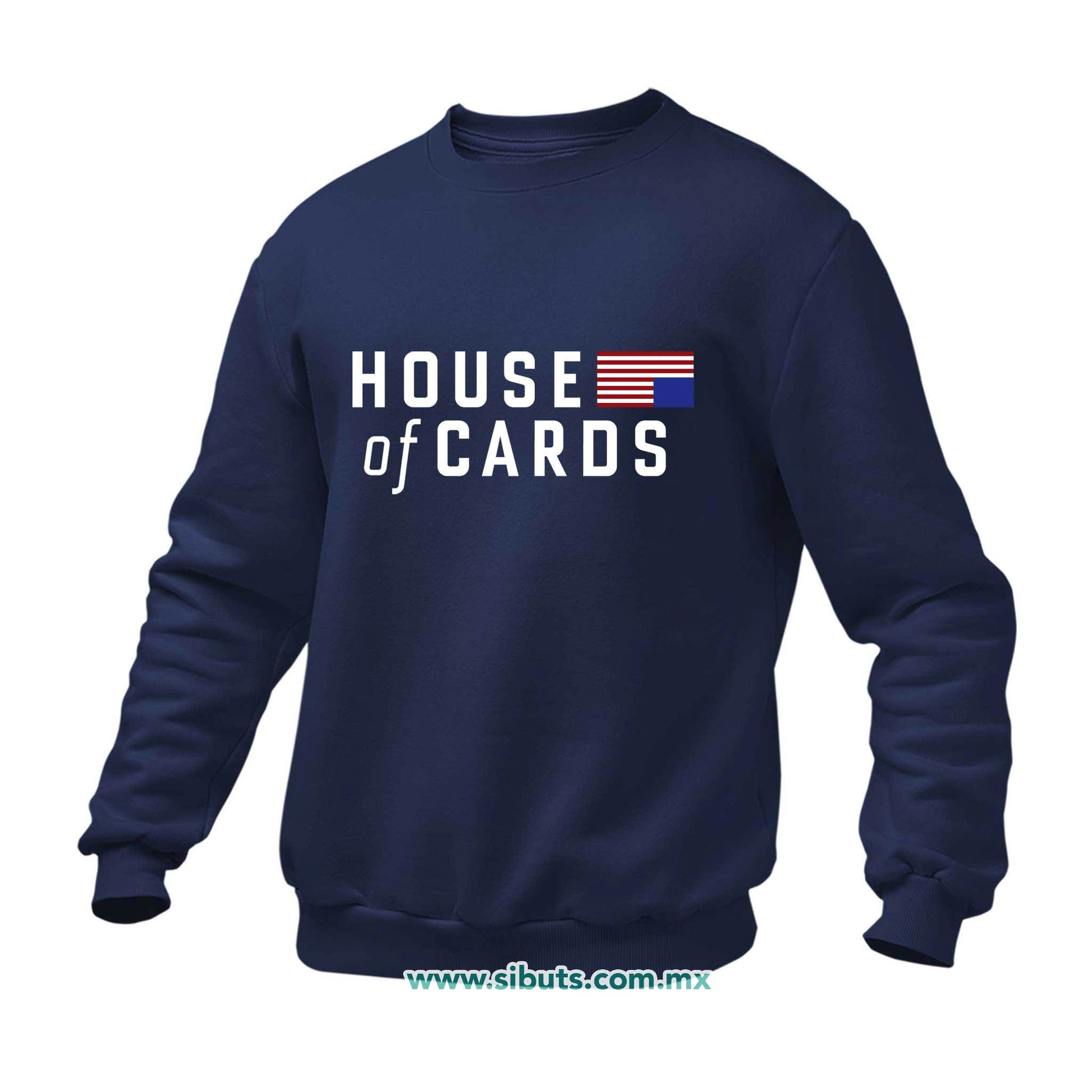 Sudadera Hombre Cuello Redondo House Of Cards