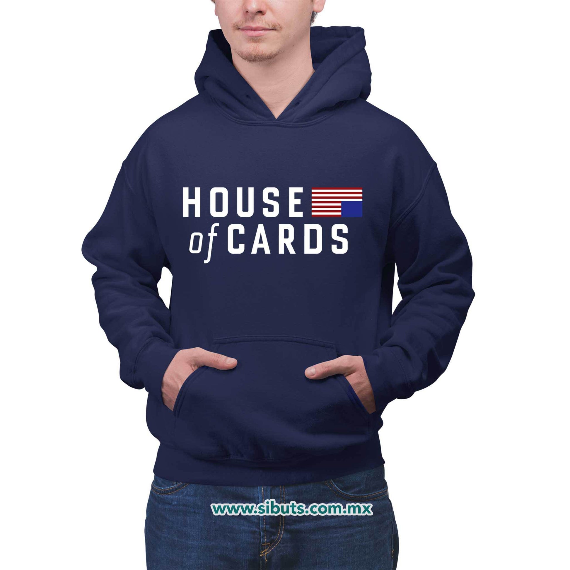 Sudadera Hombre Gorro House Of Cards