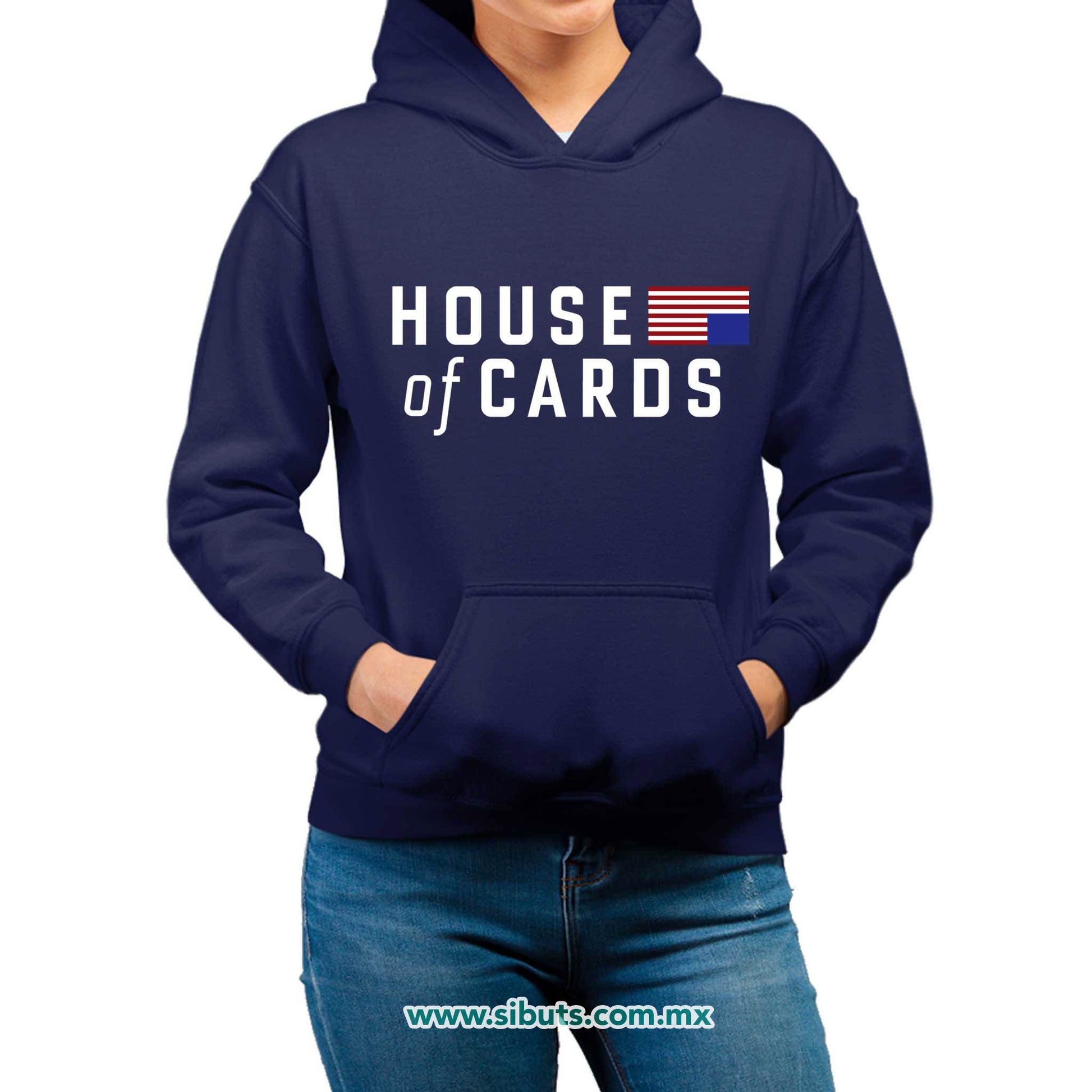 Sudadera Mujer Gorro House Of Cards