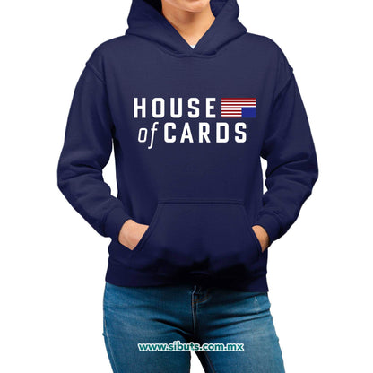 Sudadera Mujer Gorro House Of Cards