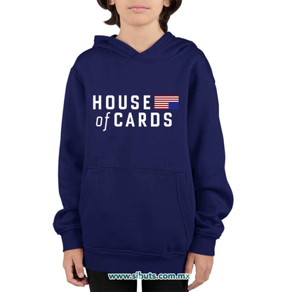 Sudadera Niño Gorro House Of Cards