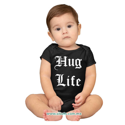 Pañalero Bebé Frase Hug Life