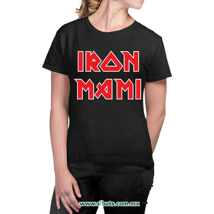 Playera Mujer Iron Mami Iron Maiden
