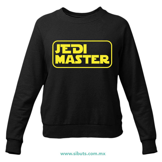 Sudadera Mujer Cuello Redondo Star Wars Jedi Master