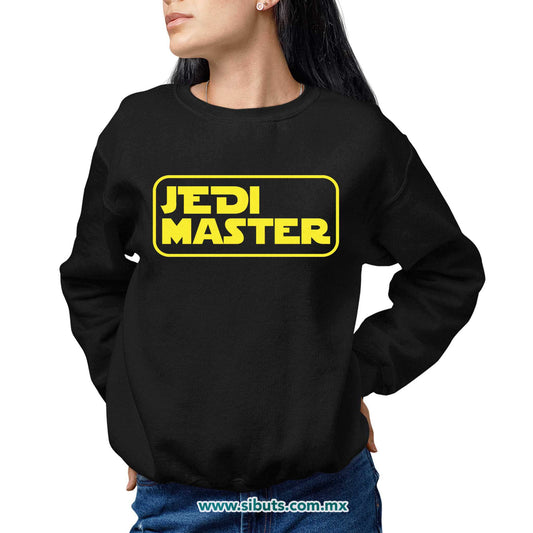 Sudadera Mujer Cuello Redondo Star Wars Jedi Master
