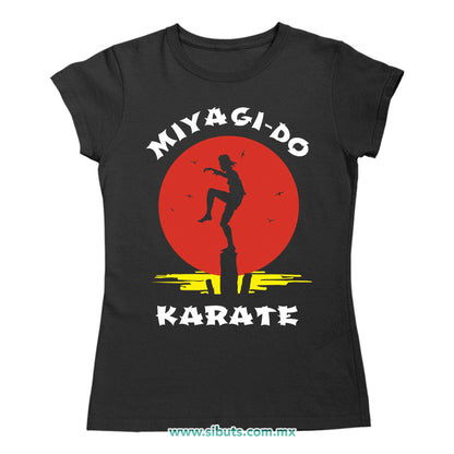 Playera Mujer Karate Kid Miyag Do
