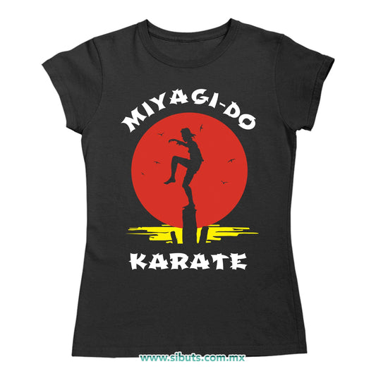 Playera Mujer Karate Kid Miyag Do