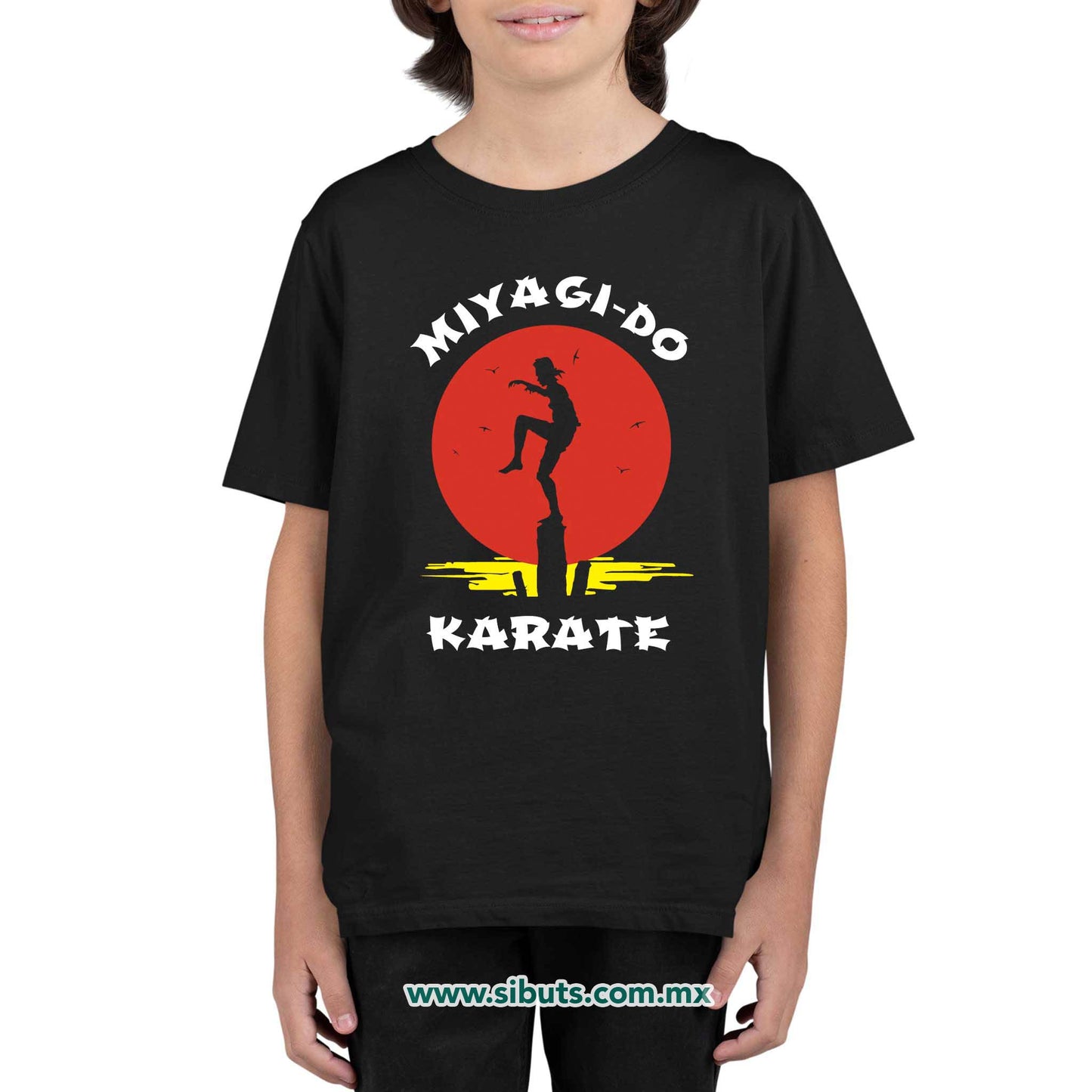 Playera Niño Karate Kid Miyag Do