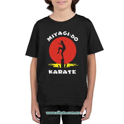 Playera Niño Karate Kid Miyag Do