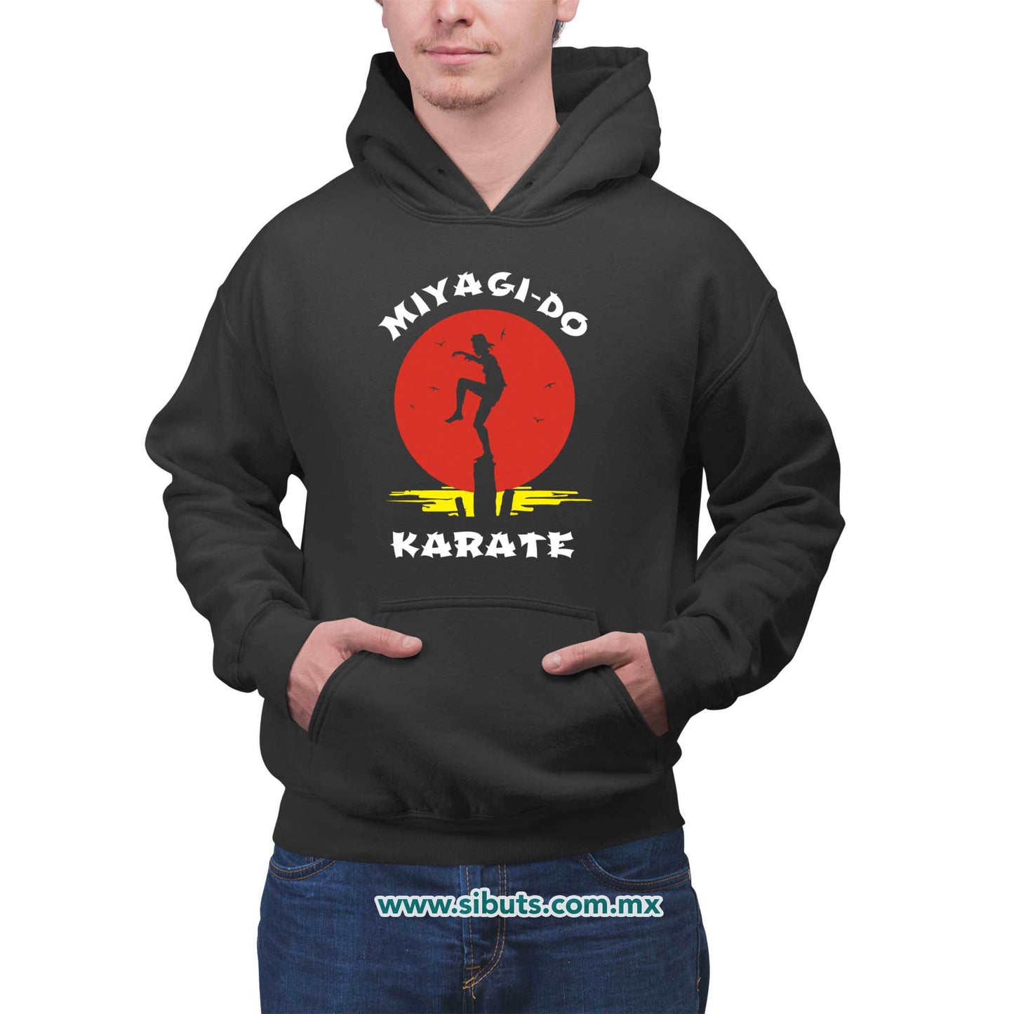 Sudadera Hombre Gorro Karate Kid Miyag Do