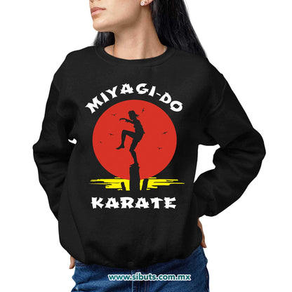 Sudadera Mujer Cuello Redondo Karate Kid Miyag Do
