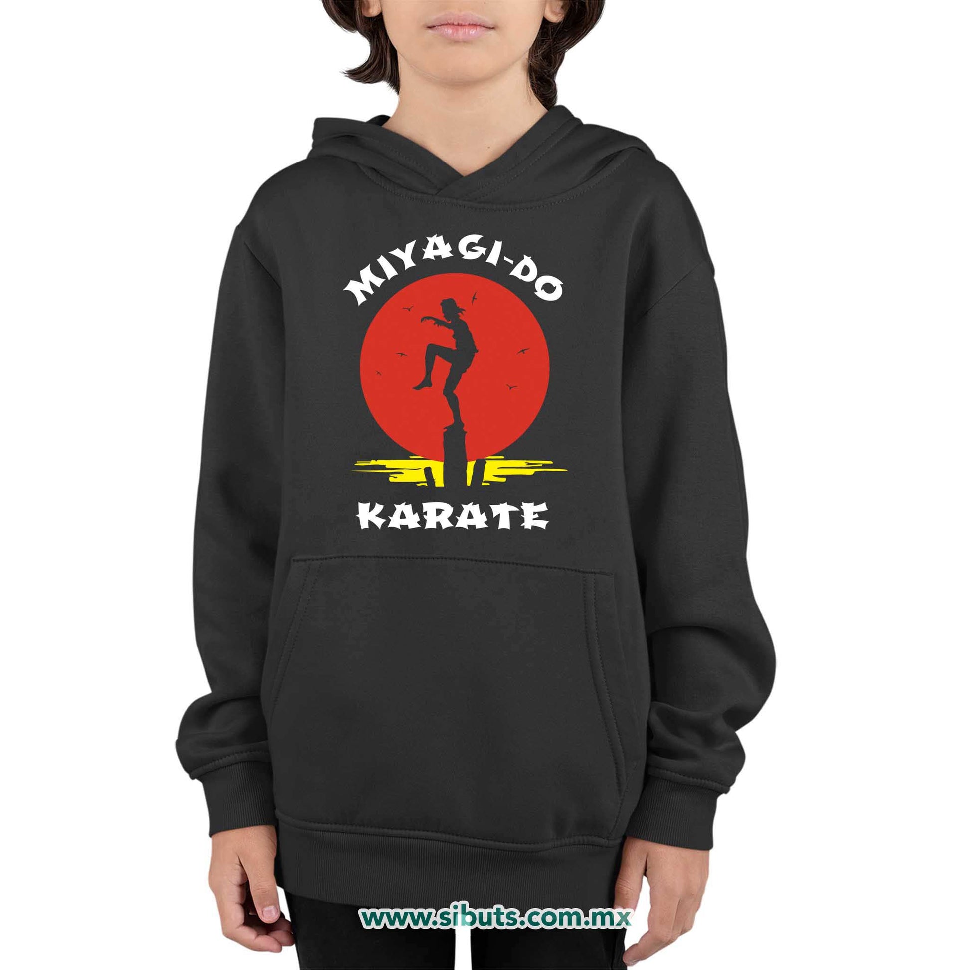 Sudadera Niño Gorro Karate Kid Miyag Do