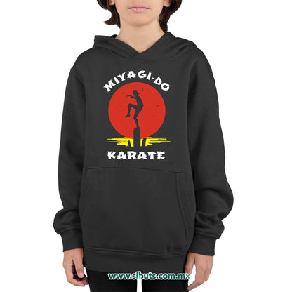 Sudadera Niño Gorro Karate Kid Miyag Do