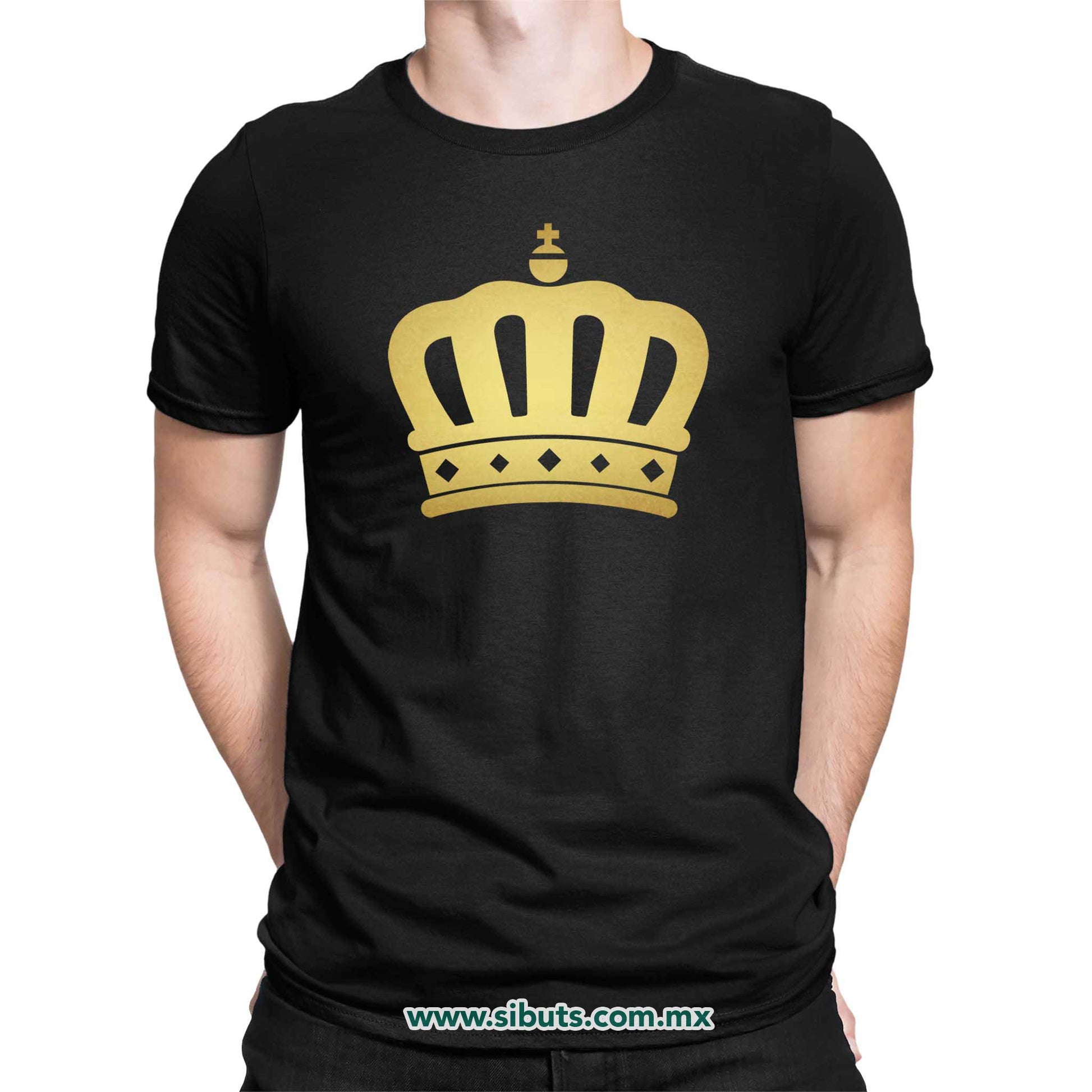 Playera Hombre Corona Queen