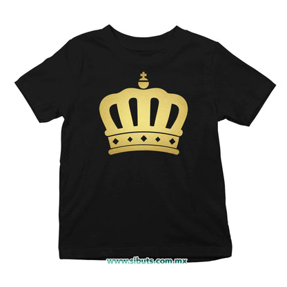 Playera Niña Corona Queen