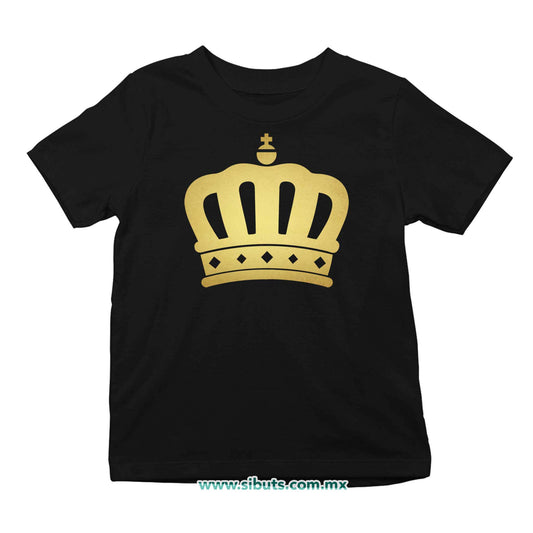 Playera Niña Corona Queen