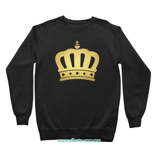 Sudadera Niña Cuello Redondo Corona Queen