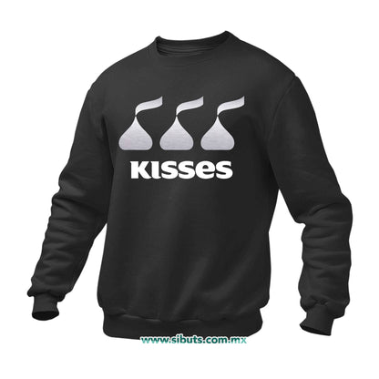 Sudadera Hombre Cuello Redondo Chocolates Kisses