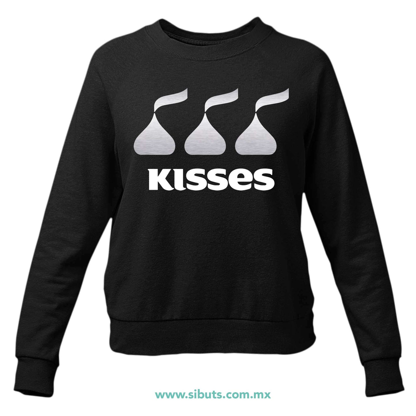 Sudadera Mujer Cuello Redondo Chocolates Kisses