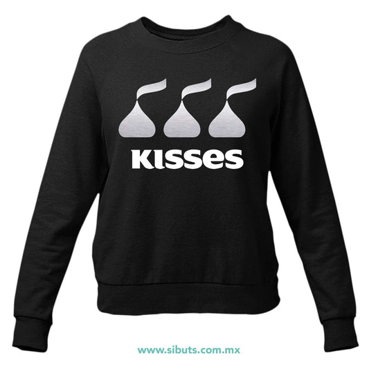 Sudadera Mujer Cuello Redondo Chocolates Kisses