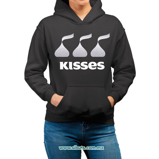 Sudadera Mujer Gorro Chocolates Kisses