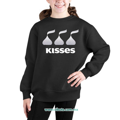 Sudadera Niña Cuello Redondo Chocolates Kisses