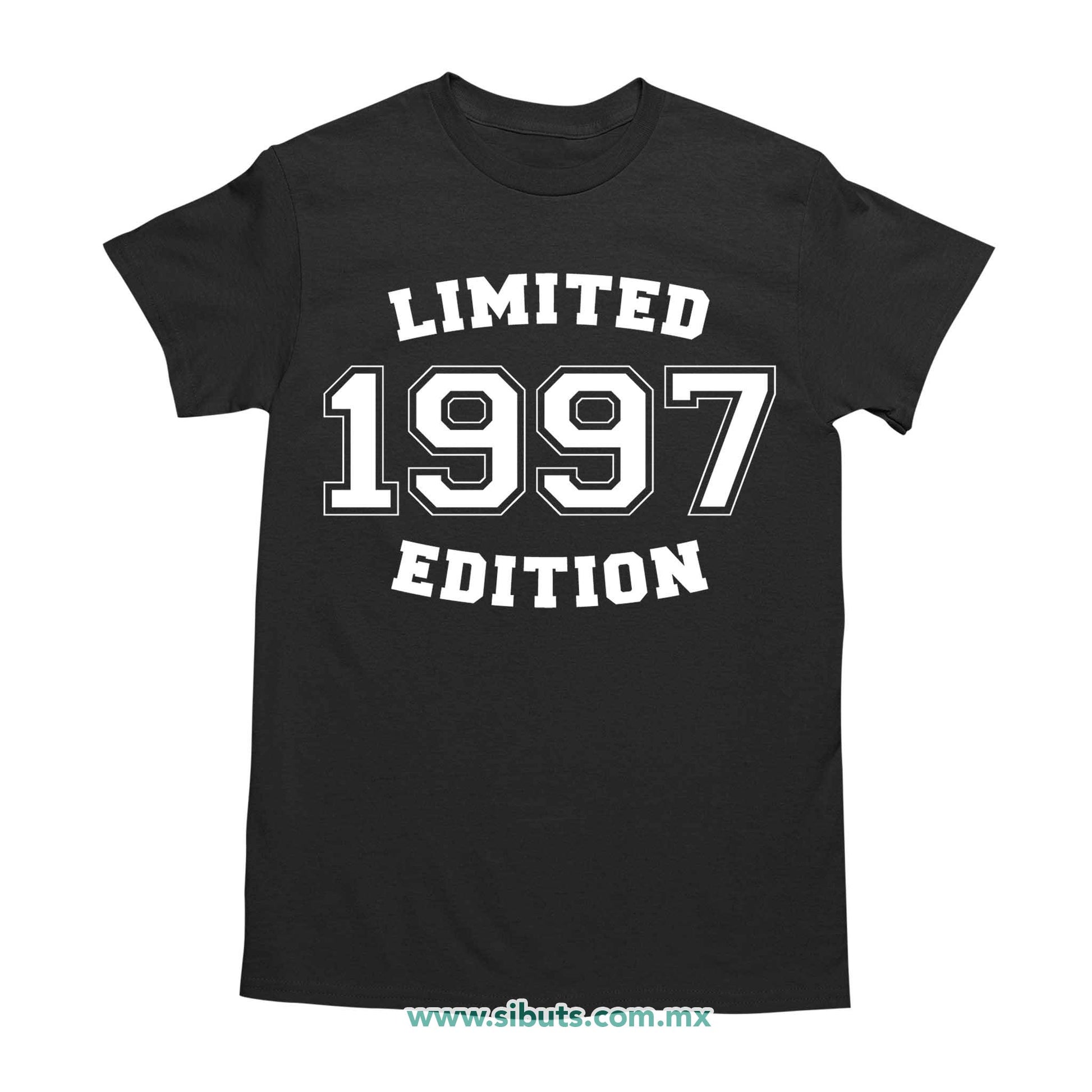 Playera Hombre Personalizada Con Año Edición Limitada