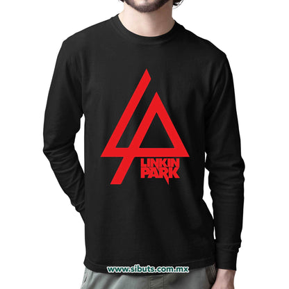 Playera Hombre Manga Larga Linkin Park