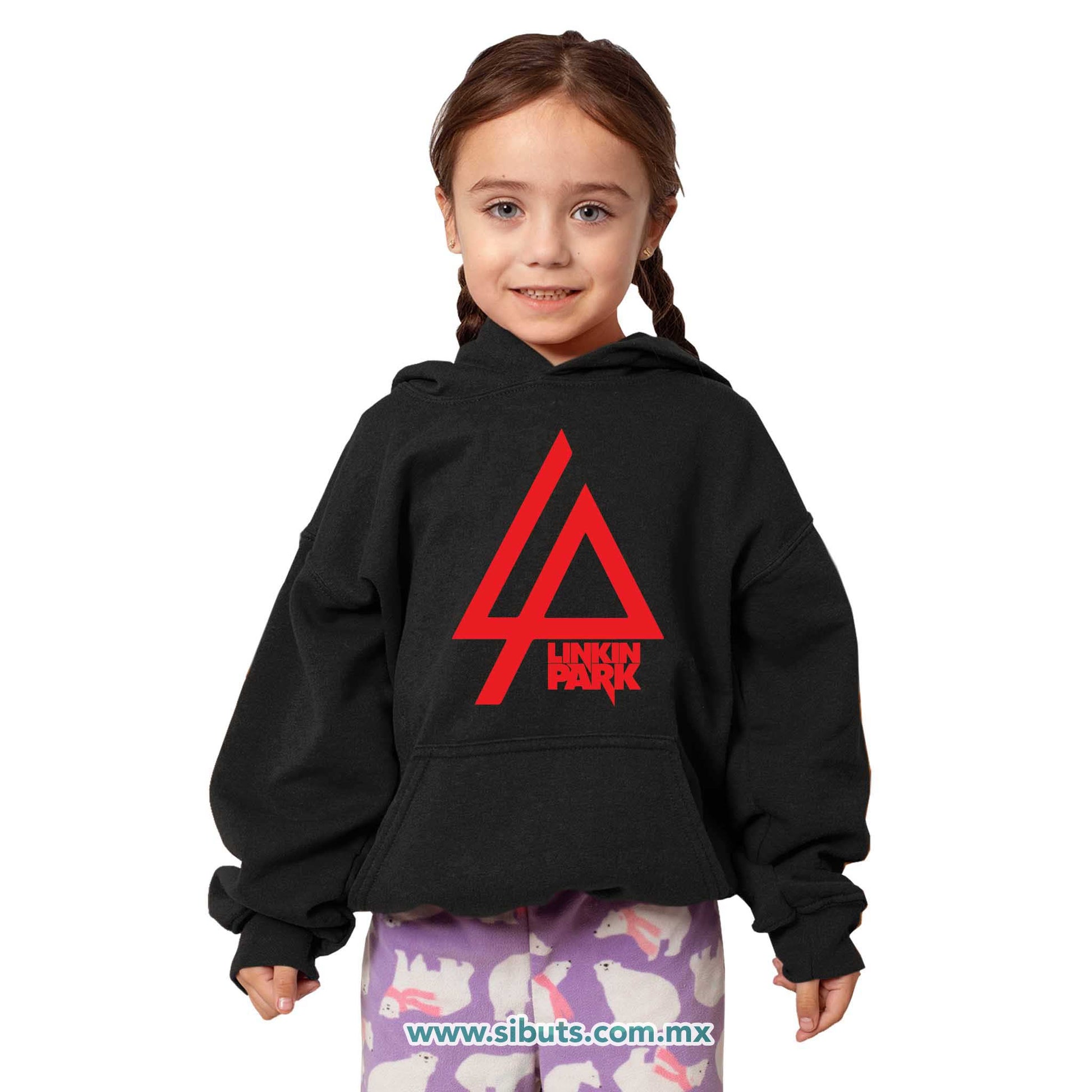 Sudadera Niño Gorro Linkin Park