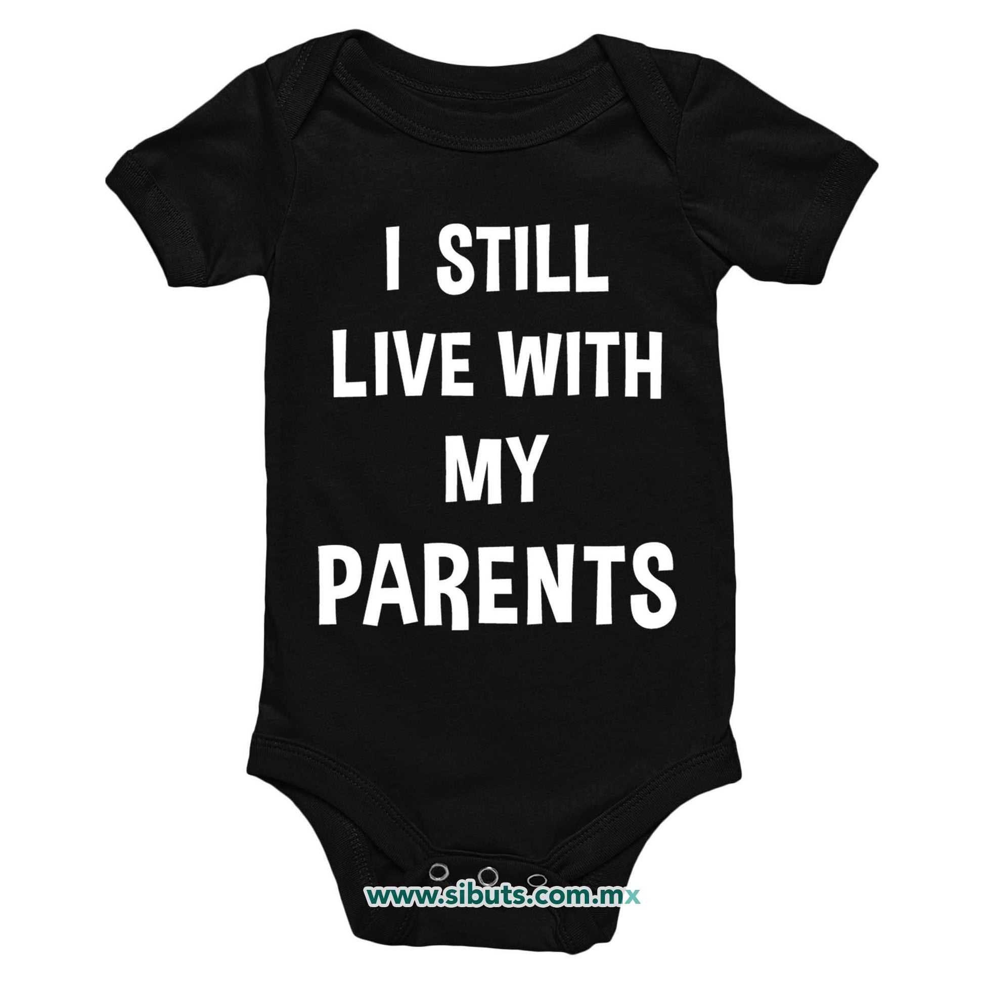 Pañalero Bebé Frase Todavía Vivo Con Mis Papás