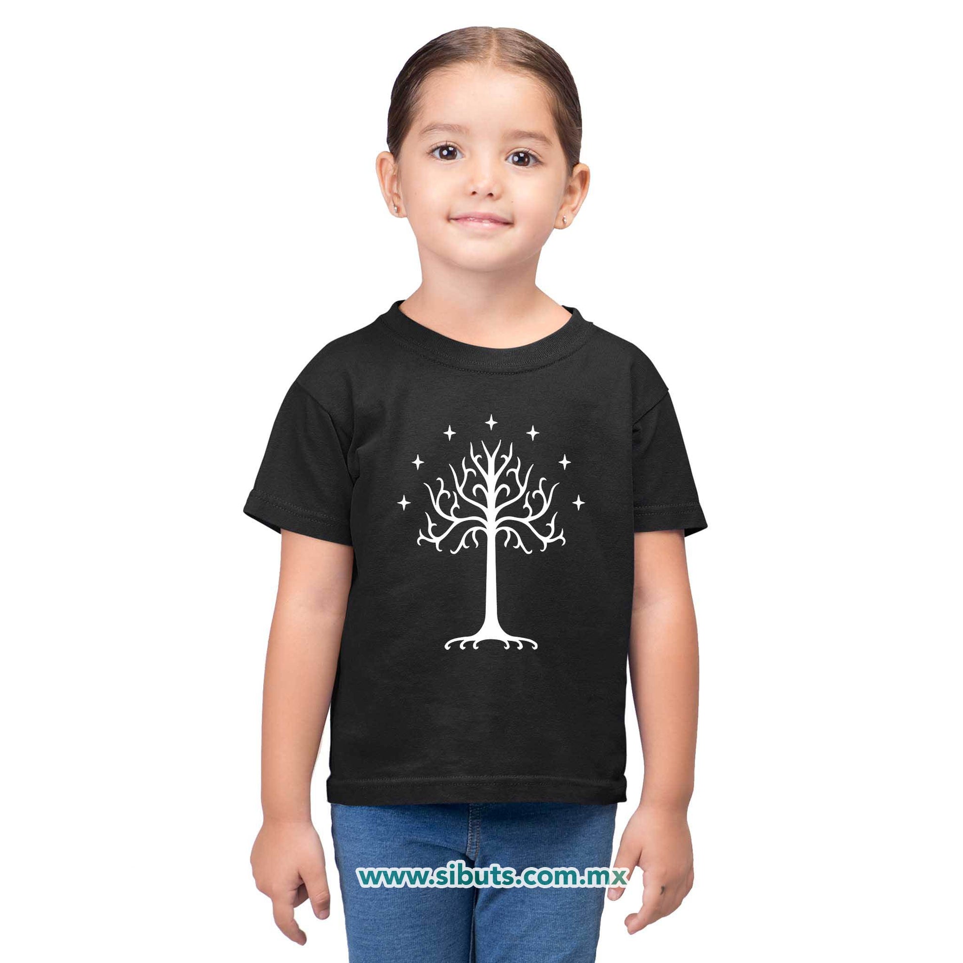 Playera Niño Lord Of The Rings Señor de los Anillos Árbol Gondor
