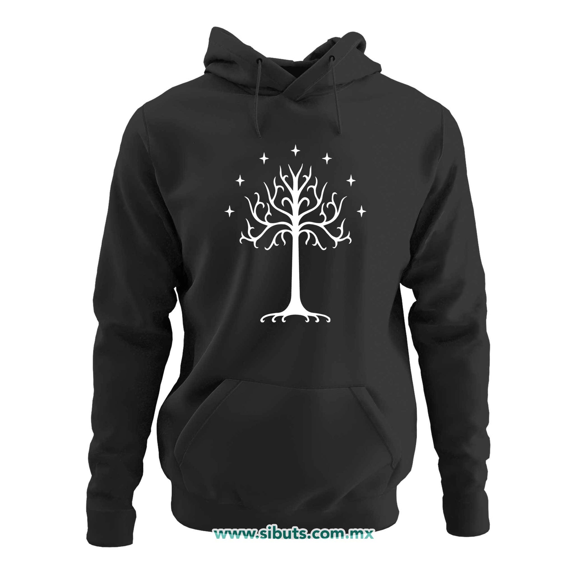 Sudadera Mujer Gorro Lord Of The Rings Señor de los Anillos Árbol Gondor
