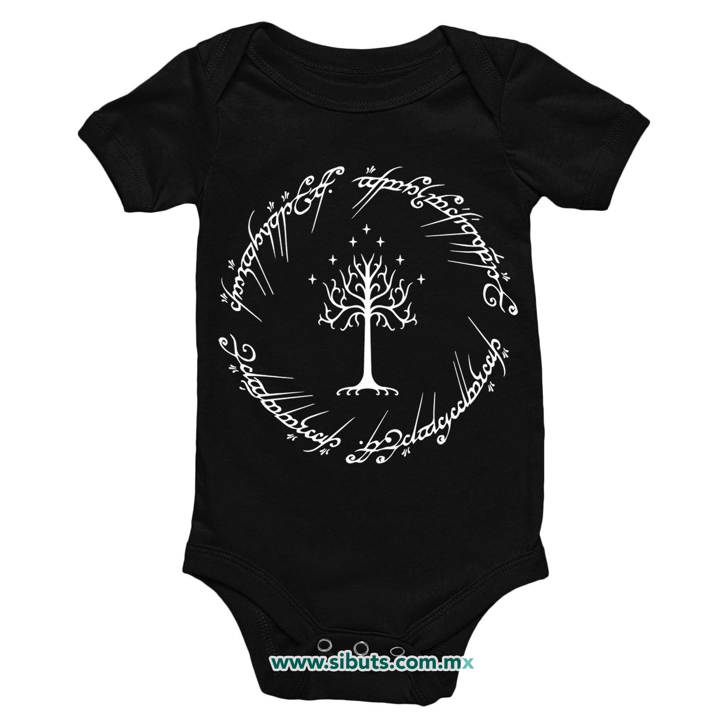 Pañalero Bebé Lord Of The Rings Señor de los Anillos Árbol Gondor Contorno