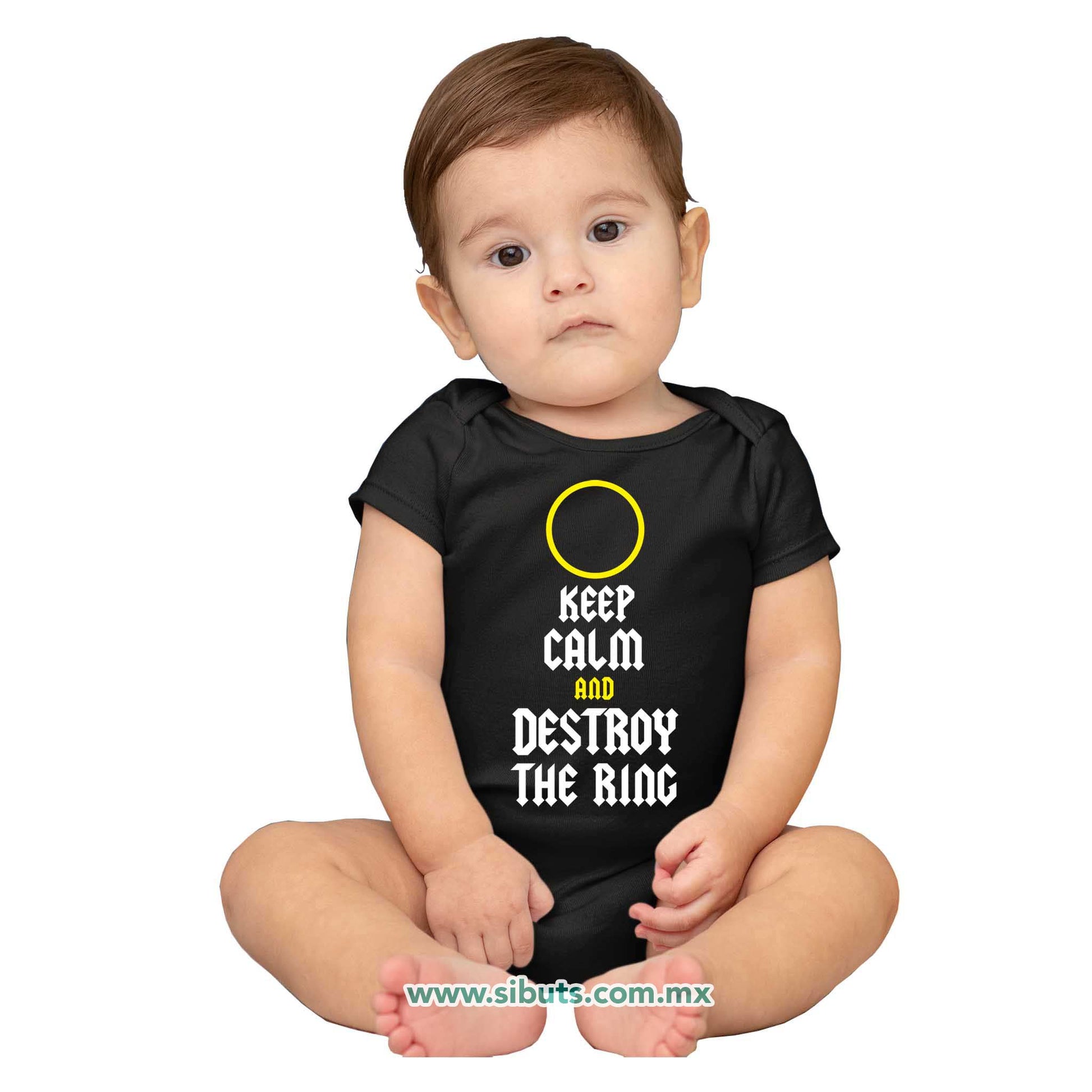 Pañalero Bebé Señor de los Anillos Keep Calm Destroy The Ring