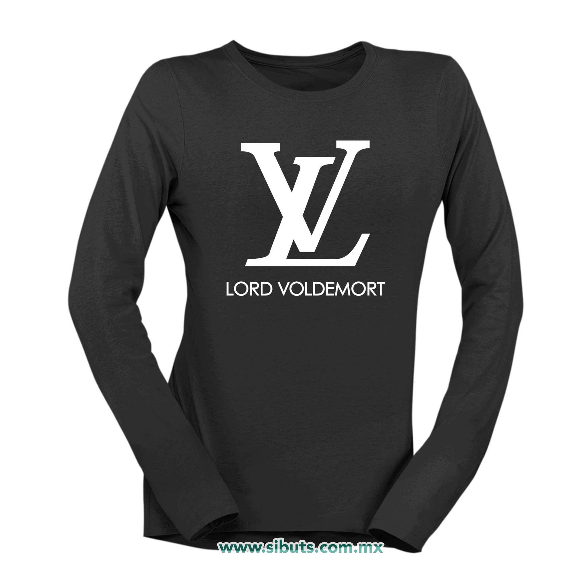 Playera Mujer Manga Larga Harry Potter Lord Voldemort