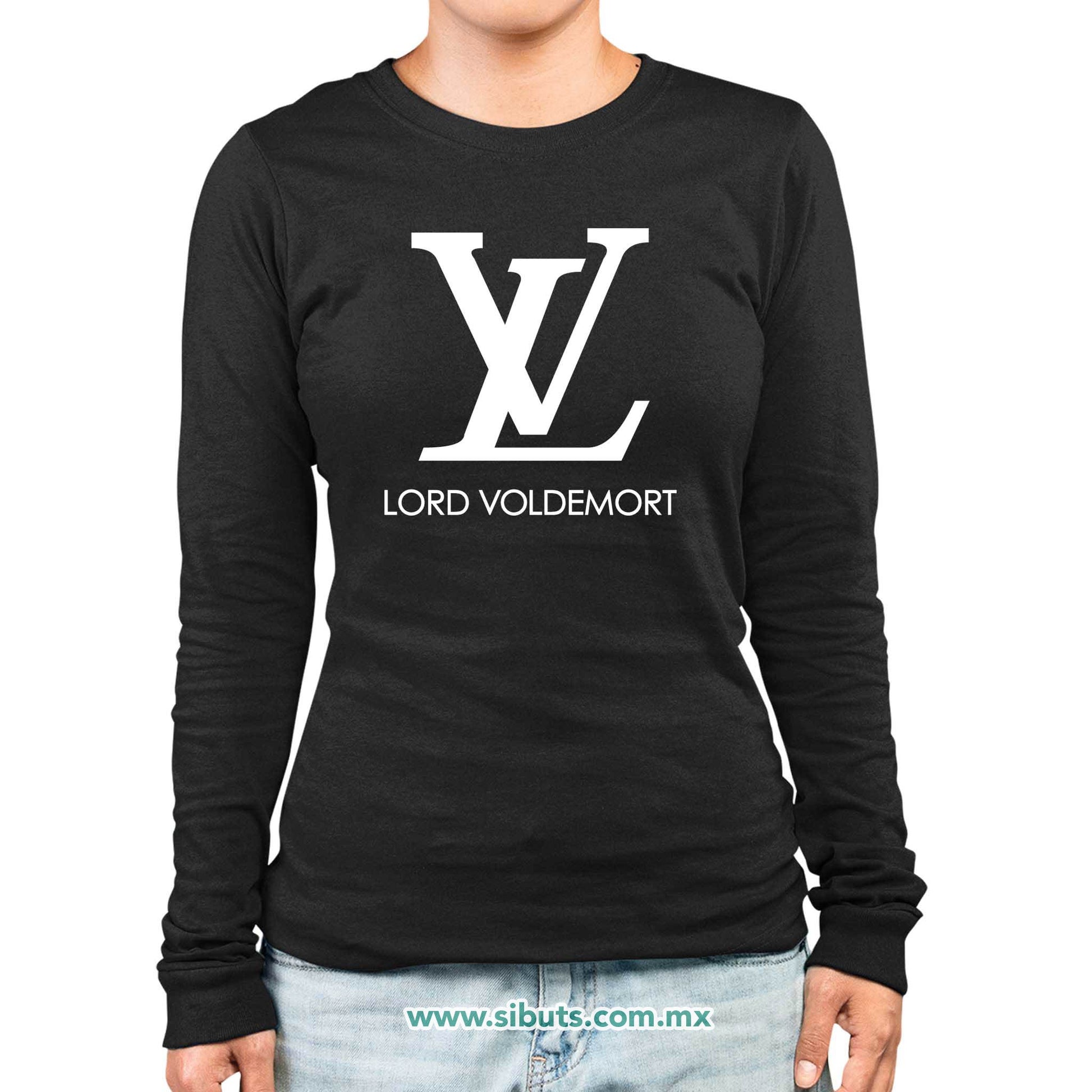 Playera Mujer Manga Larga Harry Potter Lord Voldemort