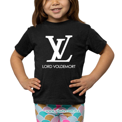 Playera Niña Harry Potter Lord Voldemort