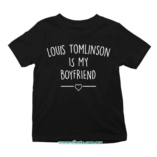 Playera Niño Louis Tomlinson Is My Boyfriend