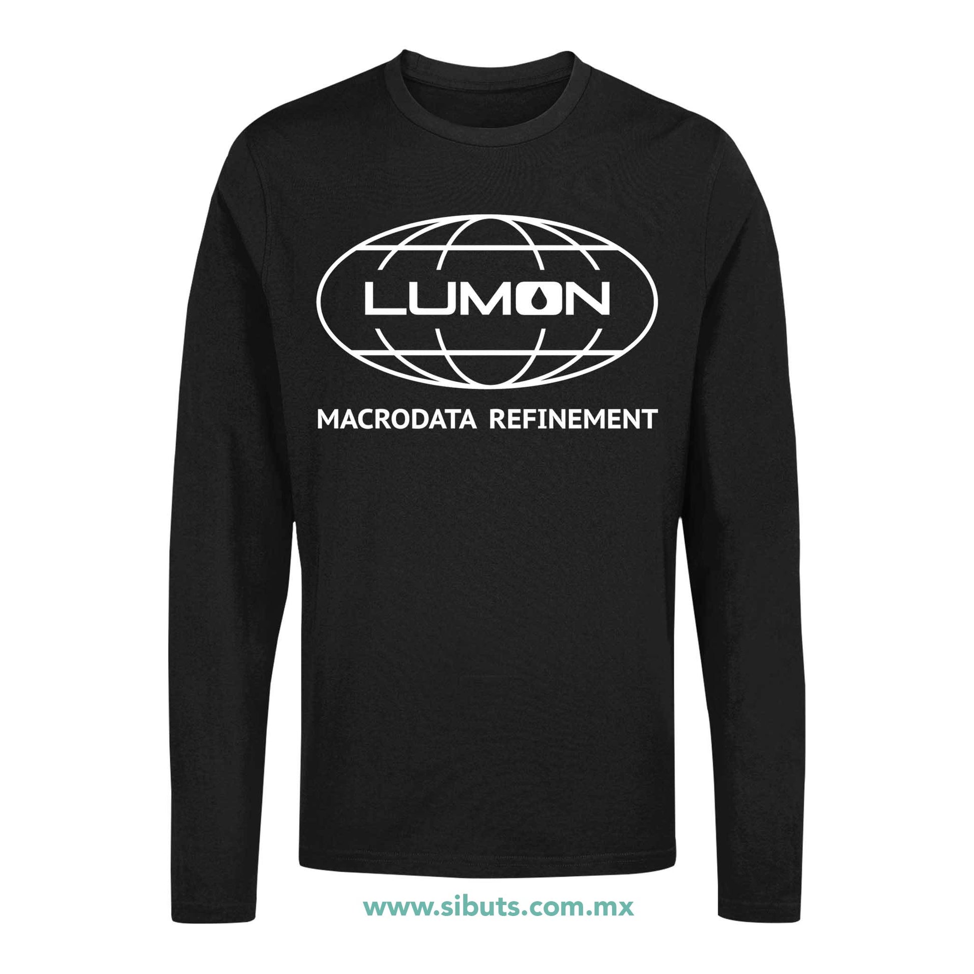 Playera Hombre Manga Larga Severance Lumon Macrodata Refinement