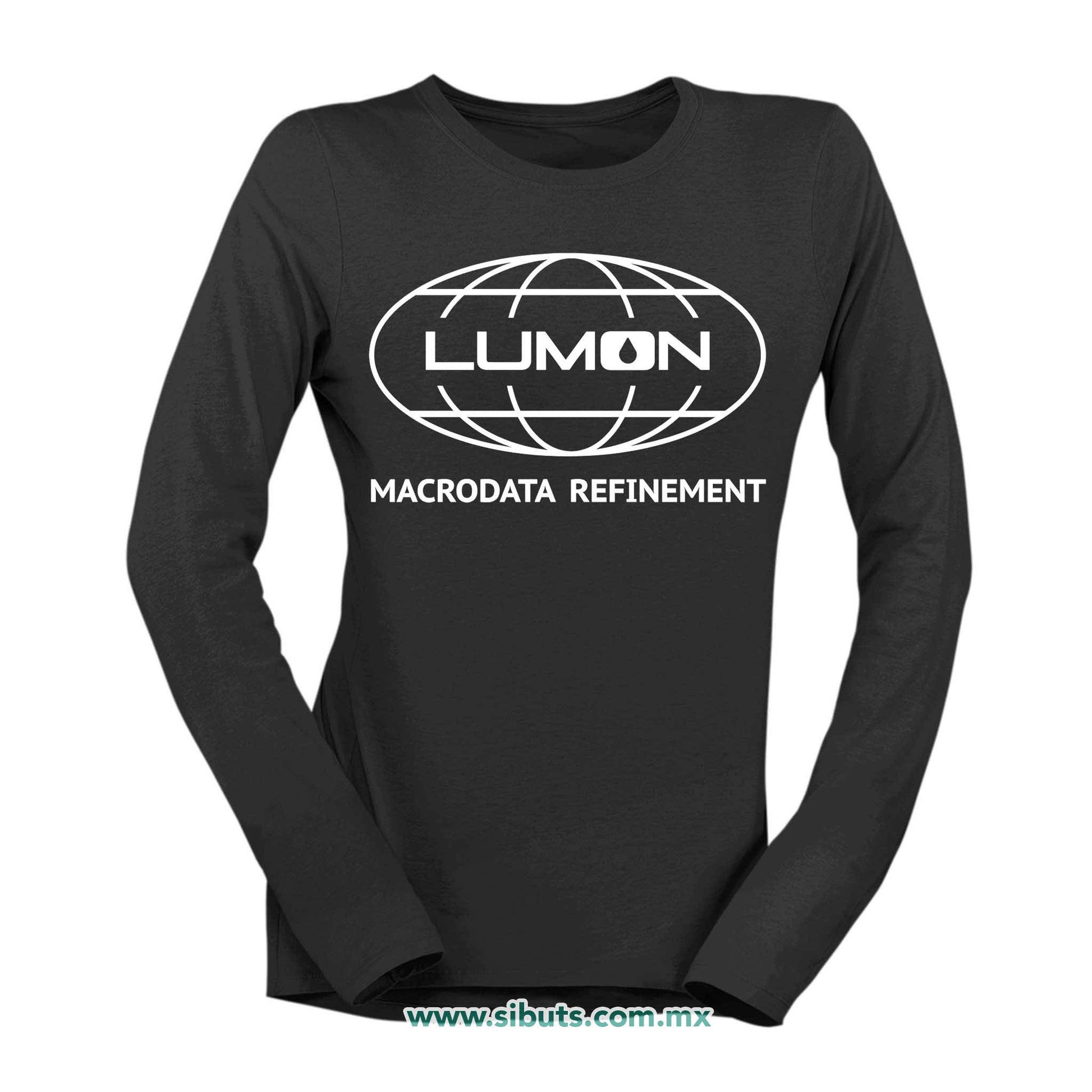 Playera Mujer Manga Larga Severance Lumon Macrodata Refinement