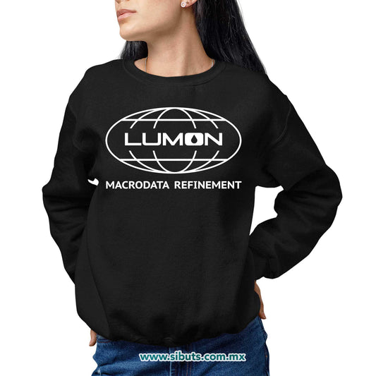 Sudadera Mujer Cuello Redondo Severance Lumon Macrodata Refinement