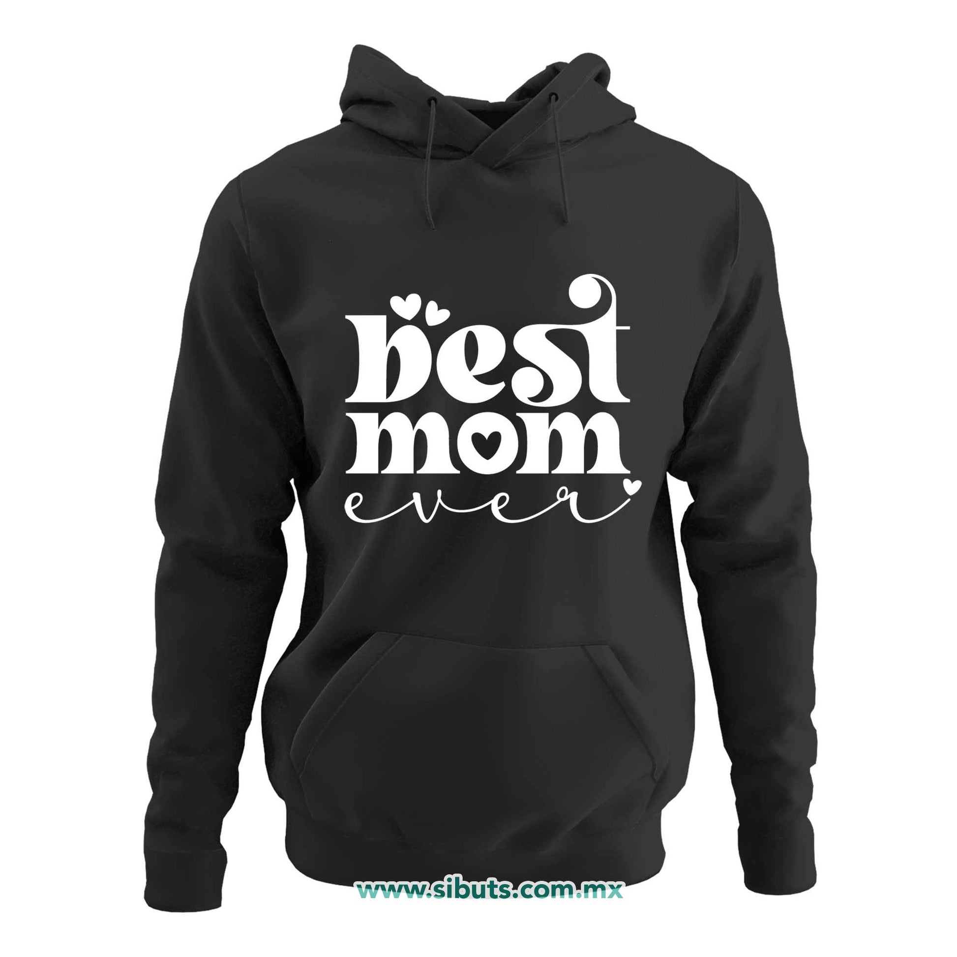 Sudadera Mujer Gorro Best Mom La Mejor Mamá