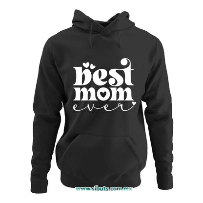 Sudadera Mujer Gorro Best Mom La Mejor Mamá
