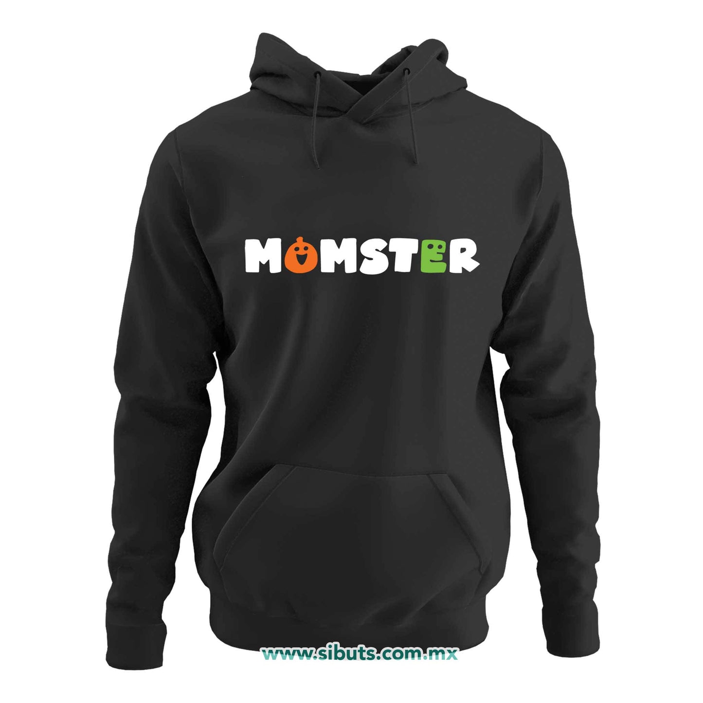 Sudadera Mujer Gorro Mamá Halloween Momster